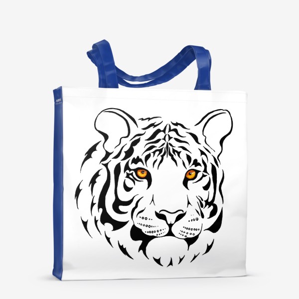Сумка-шоппер «Амурский тигр. Графика»
