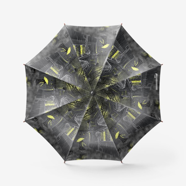 Зонт «Девушка под дождем »