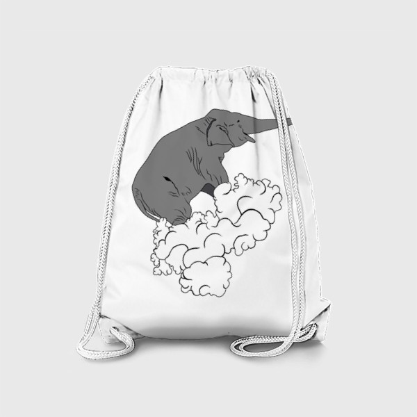 Рюкзак «Слон на облаке»