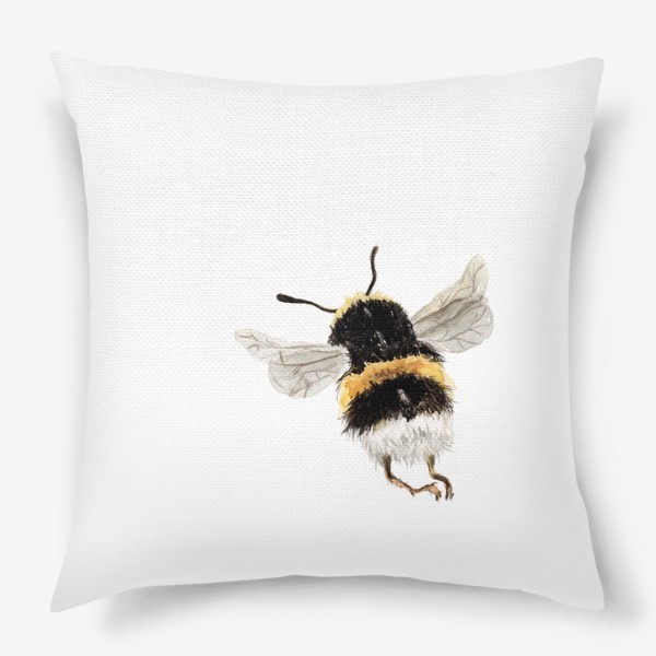 Подушка «маленькая пчела летит»
