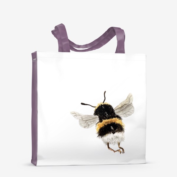 Сумка-шоппер «маленькая пчела летит»