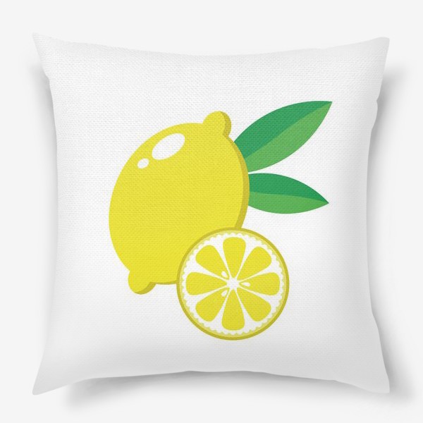 Подушка «Лимон»