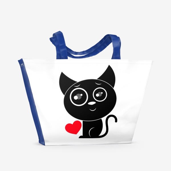 Пляжная сумка «Кошка»