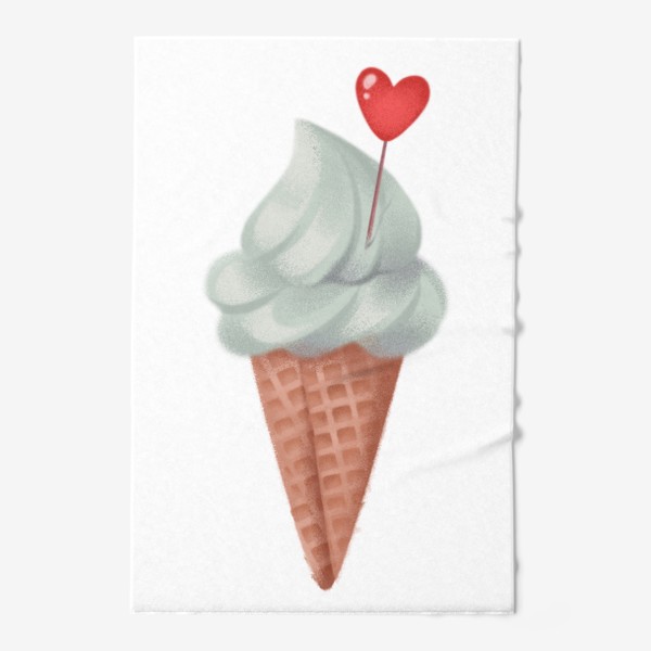 Полотенце «фисташковое мороженое»