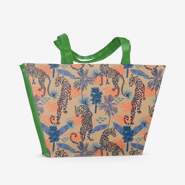 Пляжная сумка «Тигры»