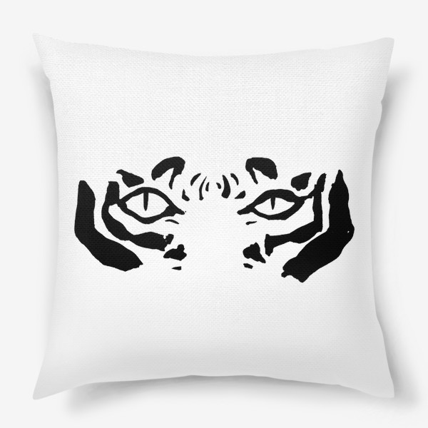 Подушка «Взгляд тигра»
