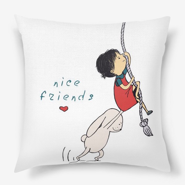 Подушка «Хорошие друзья»