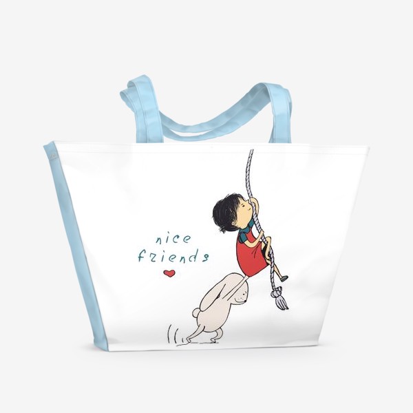 Пляжная сумка «Хорошие друзья»