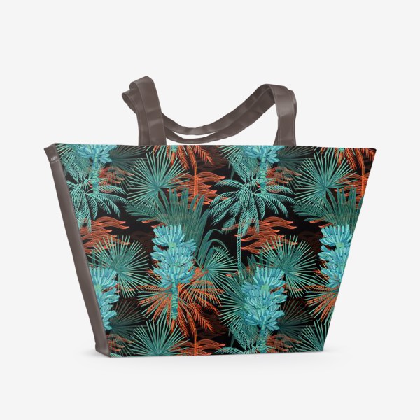 Пляжная сумка «Винтажные тропики»