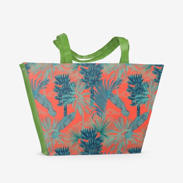 Пляжная сумка «Винтажные тропики»