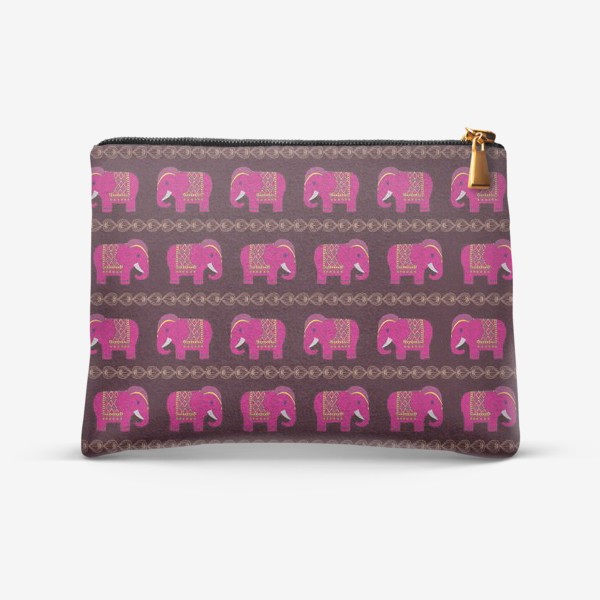 Косметичка «Розовые слоны»