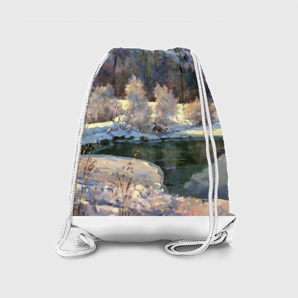 Рюкзак «Зимнее озеро»