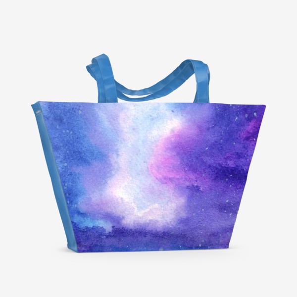 Пляжная сумка «Galaxy home. Галактика и космос»