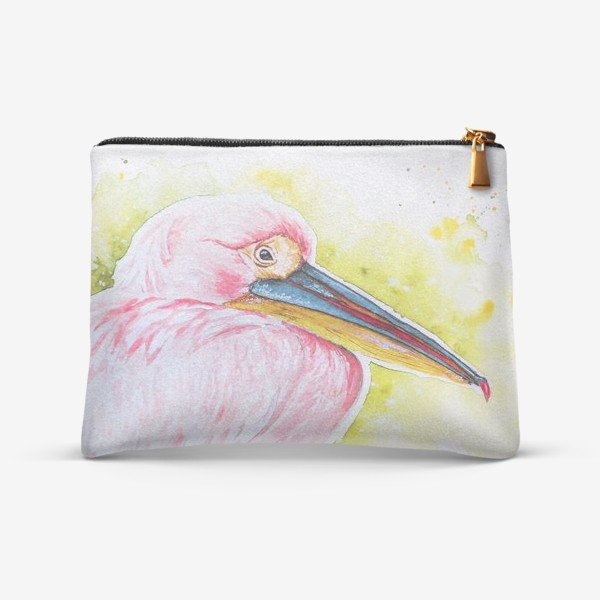 Косметичка «Розовый пеликан»