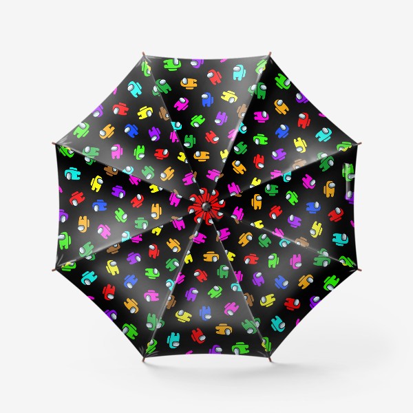 Зонт «Among us разноцветный»
