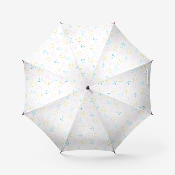 Зонт «барашек, зайка и солнышко»