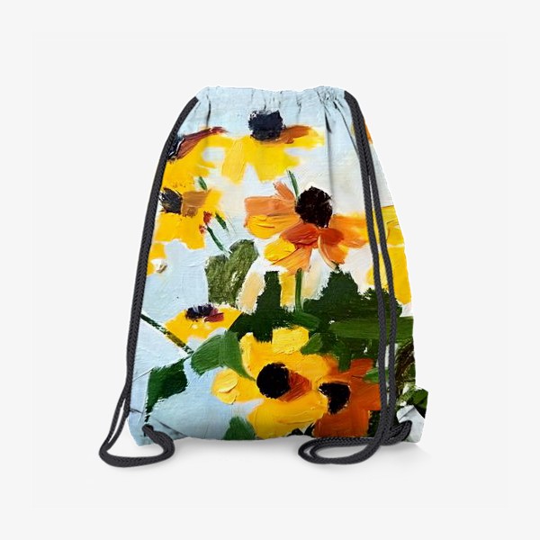 Рюкзак «Желтые цветы»