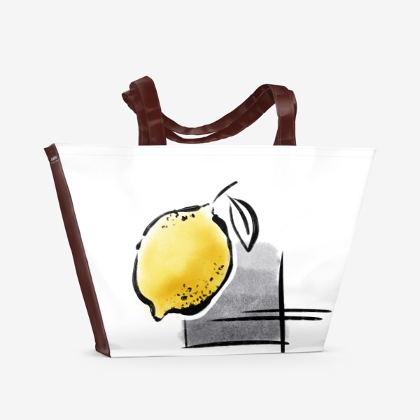Пляжная сумка «Лимон»