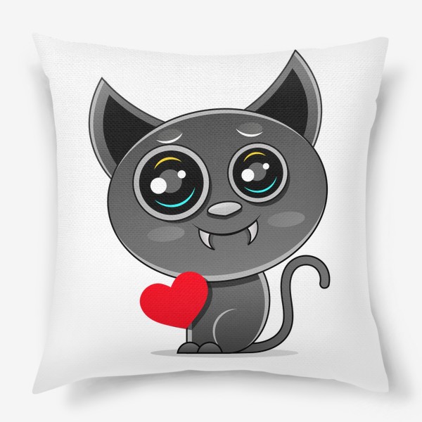 Подушка «Relax. Black cat »