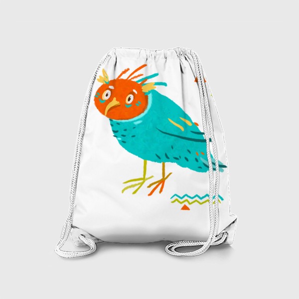 Рюкзак «Цветная сова. Совка.»