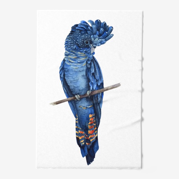 Полотенце «Синий попугай»