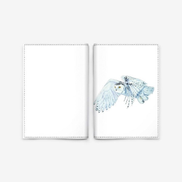 Обложка для паспорта «Полярная сова»
