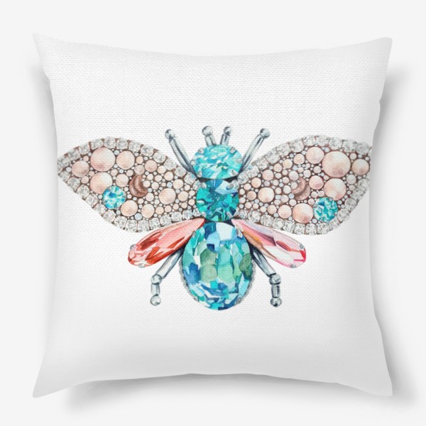 Подушка «Драгоценная бабочка»