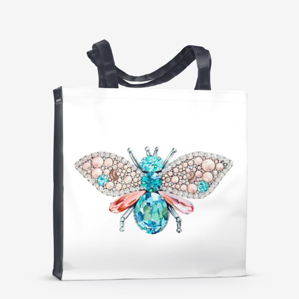 Сумка-шоппер «Драгоценная бабочка»