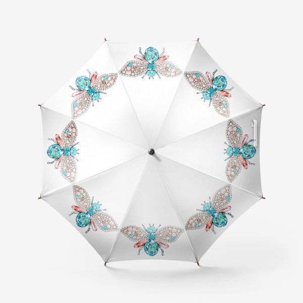 Зонт «Драгоценная бабочка»