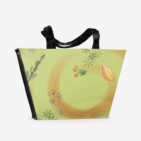 Пляжная сумка «Растения »