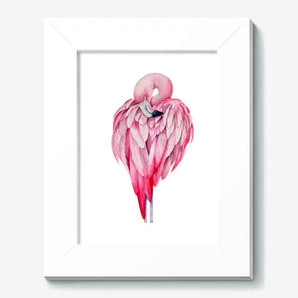 Картина «Розовый фламинго»