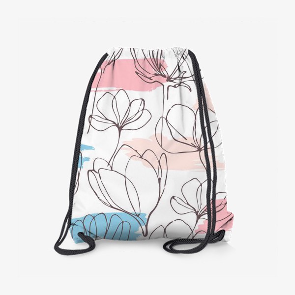 Рюкзак «Нежный цветочный узор»