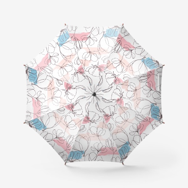 Зонт &laquo;Нежный цветочный узор&raquo;
