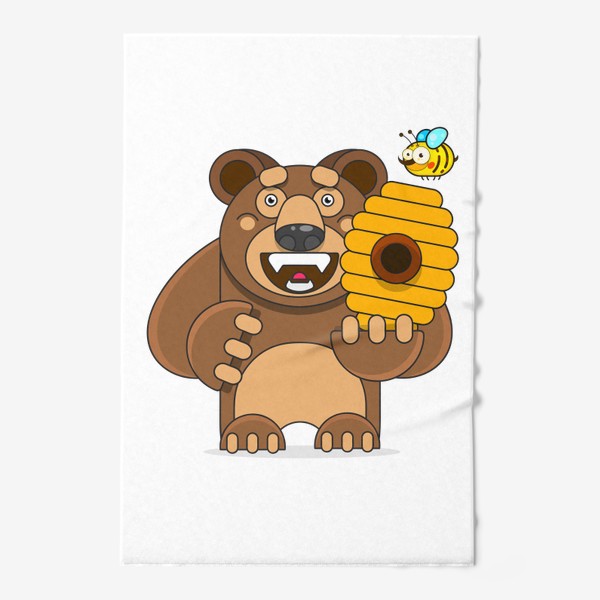 Полотенце «медведь»