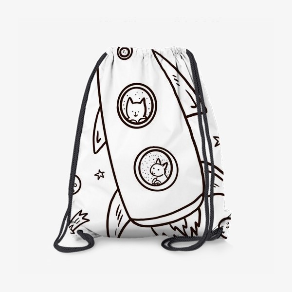 Рюкзак «Коты в космосе»