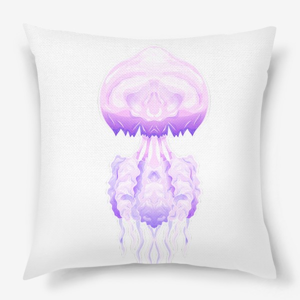 Подушка «Неоновая медуза »