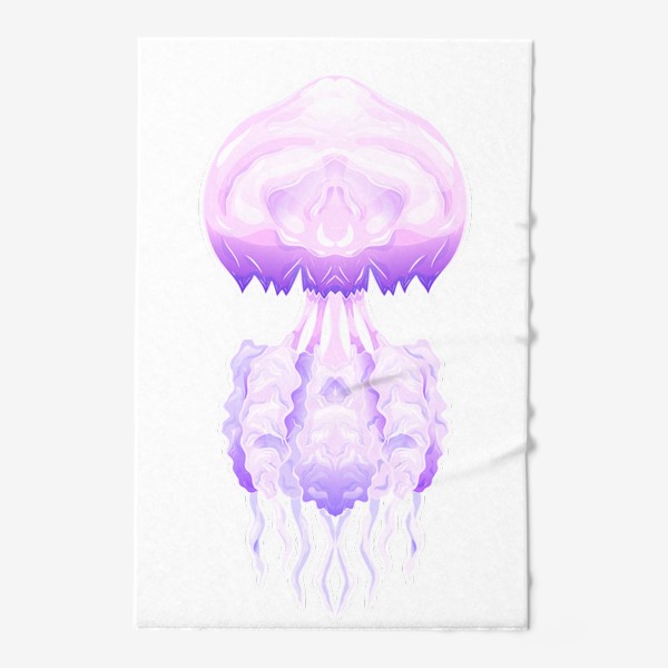 Полотенце «Неоновая медуза »