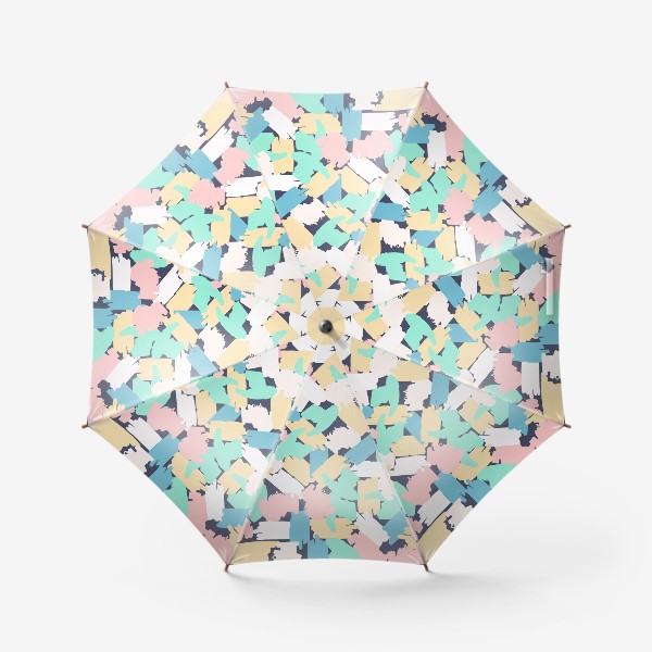 Зонт «абстрактные штрихи краски»