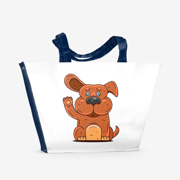 Пляжная сумка «собака»