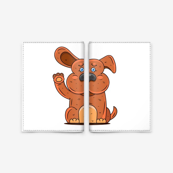 Обложка для паспорта «собака»