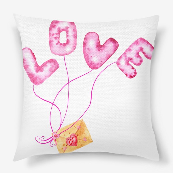 Подушка «Шары Любовь»
