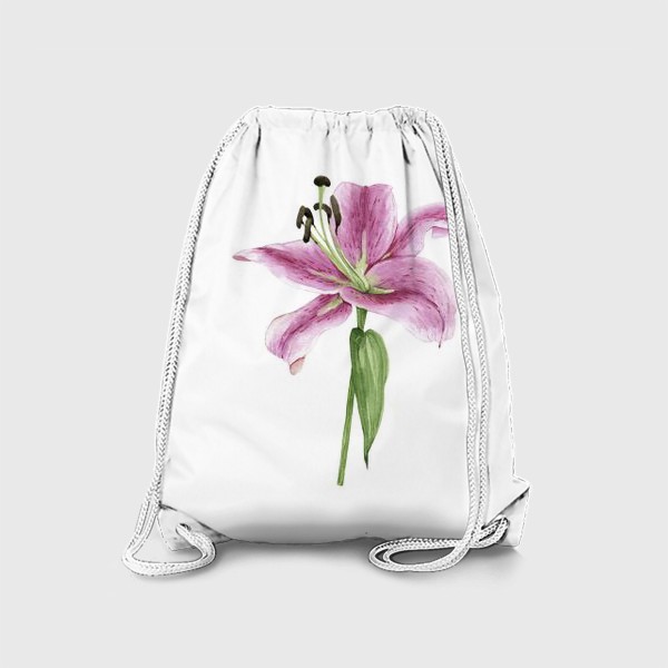 Рюкзак «розовая лилия »