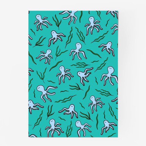 Постер «Осьминоги и водоросли»
