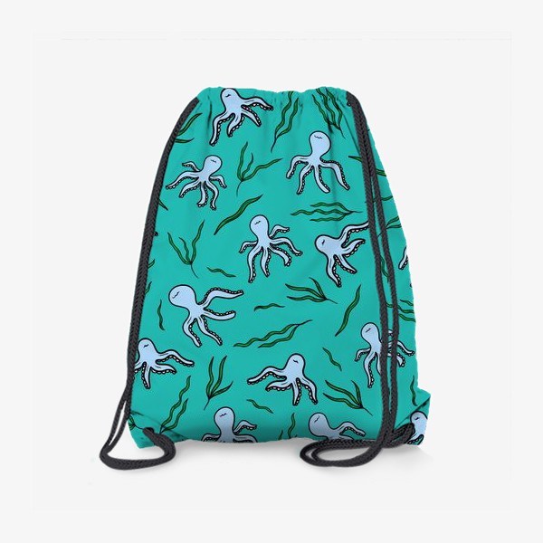 Рюкзак «Осьминоги и водоросли»