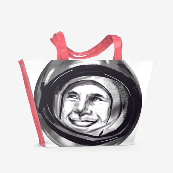 Пляжная сумка «Юрий Гагарин»