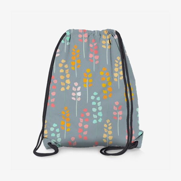 Рюкзак «цветные веточки»
