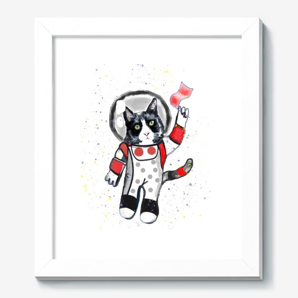 Картина «Кот в космосе»