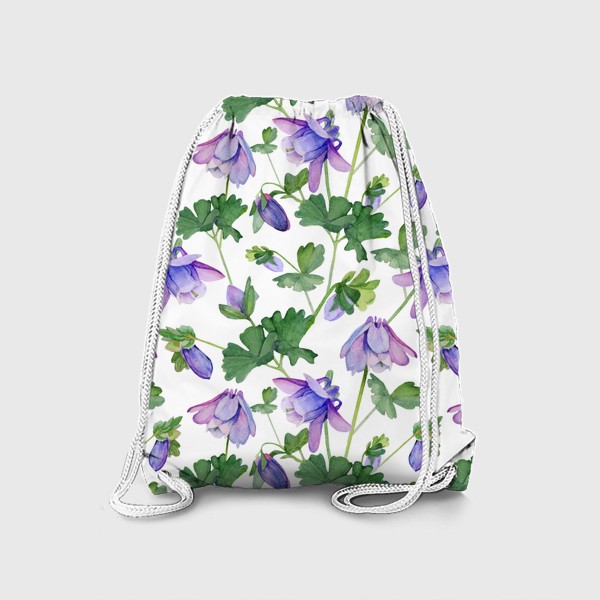 Рюкзак «Акварель Полевые весенние цветы»