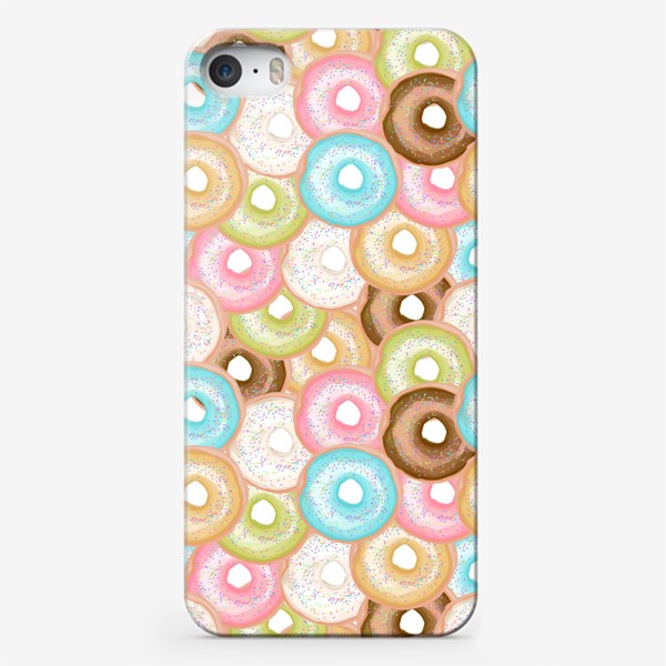 Чехол iPhone «Кучка пончиков»