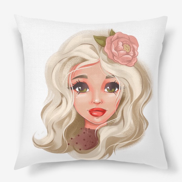Подушка «гламурная блондинка»